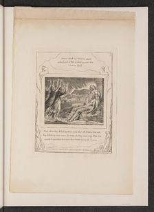 Job's Comforters, 1825. Creator: William Blake
