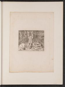 Job's Despair, 1825. Creator: William Blake