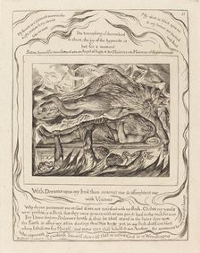 Job's Evil Dreams, 1825. Creator: William Blake