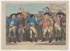 Jockeyship, July 1, 1802., July 1, 1802. Creator: Thomas Rowlandson
