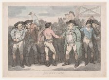 Jockeyship, November 31, 1785., November 31, 1785. Creator: Thomas Rowlandson
