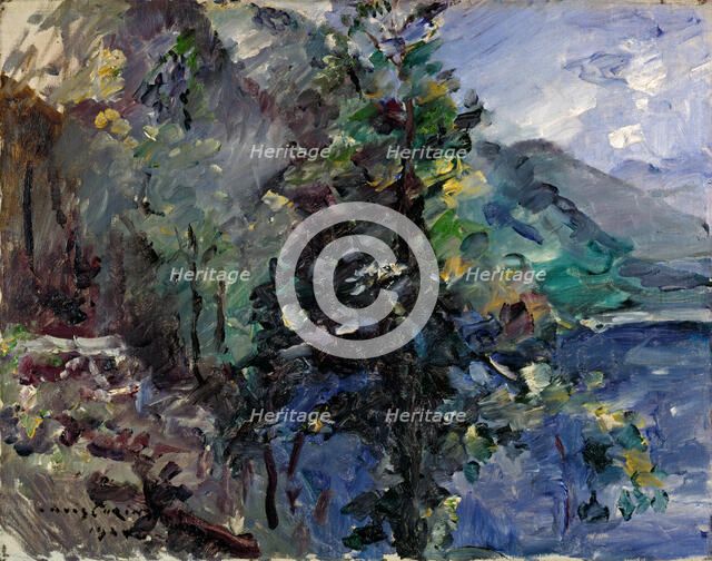 Jochberg at the lake of Walchensee. Artist: Corinth, Lovis (1858-1925)