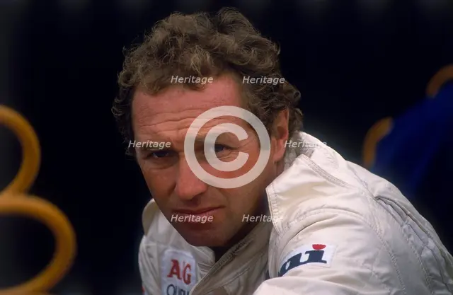 Jochen Mass, 1988. Artist: Unknown