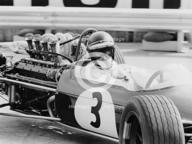 Jochen Rindt, Monaco Grand Prix, 1968. Artist: Unknown