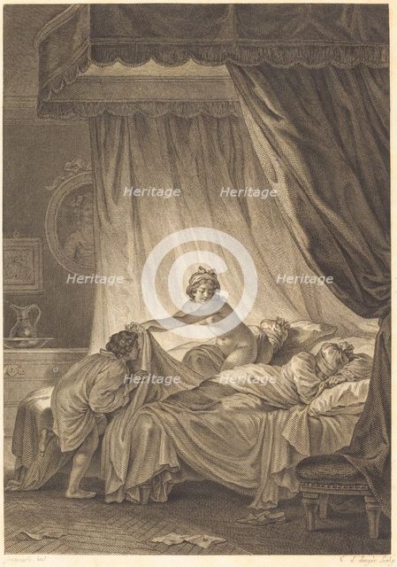 Joconde: Le lit. Creator: Charles Louis Lingée.