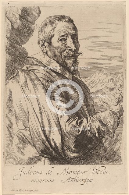 Jodocus de Momper, probably 1626/1641. Creator: Anthony van Dyck.