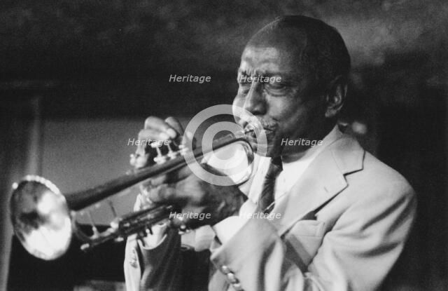 Joe Newman, Peter Ind's Bass Clef, London,1989. Creator: Brian Foskett.