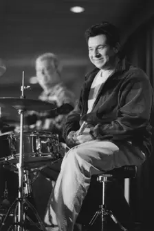 Joe Ascione,The March of Jazz, Clearwater Beach, Florida, 2000. Creator: Brian Foskett