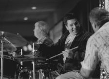 Joe Ascione, The March of Jazz, Clearwater Beach Florida, 2000. Creator: Brian Foskett