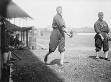Joe Berger, Walter "Biff" Schaller, "Kid" Gleason, Chicago Al (Baseball), 1913. Creator: Harris & Ewing