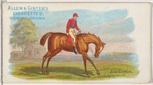 Joe Cotton, from The World's Racers series (N32) for Allen & Ginter Cigarettes, 1888. Creator: Allen & Ginter