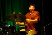 Joe Falcey, B D Lenz Trio, Verdict Jazz Club, Brighton, East Sussex, June 2024. Creator: Brian O'Connor