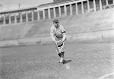 Joe Gedeon, Washington Al, at University of Virginia, Charlottesville (Baseball), ca. 1913. Creator: Harris & Ewing