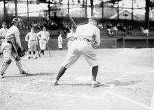 Joe Jackson, Cleveland Al, at National Park, Washington, D.C. (Baseball), 1913. Creator: Harris & Ewing