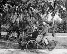 Joe Jefferson at Palm Beach, Fla., c1904. Creator: Unknown