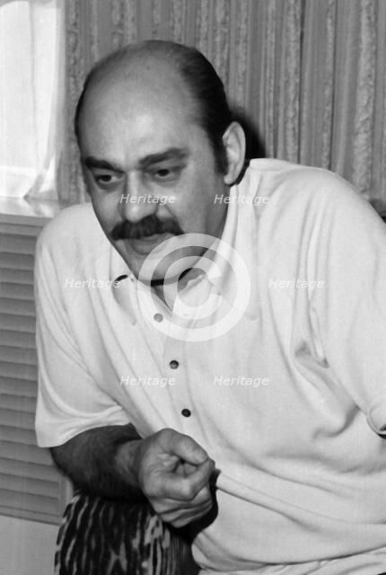 Joe Pass, American virtuoso jazz guitarist, London, 1974.  Artist: Brian O'Connor.