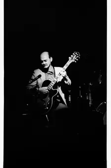 Joe Pass, Ronnie Scott's, Soho, London, 1984. Artist: Brian O'Connor