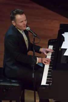 Joe Stilgoe, Birley Centre, Eastbourne, East Sussex, 2014. Artist: Brian O'Connor