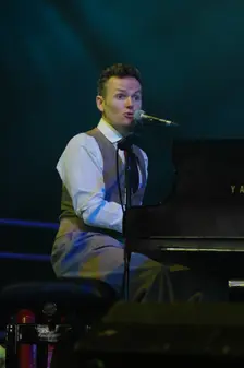 Joe Stilgoe, Love Supreme Jazz Festival, Glynde Place, East Sussex, 2015. Artist: Brian O'Connor
