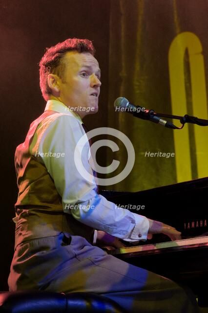 Joe Stilgoe, Love Supreme Jazz Festival, Glynde Place, East Sussex, 2015. Artist: Brian O'Connor.