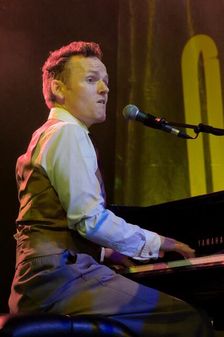 Joe Stilgoe, Love Supreme Jazz Festival, Glynde Place, East Sussex, 2015. Artist: Brian O'Connor