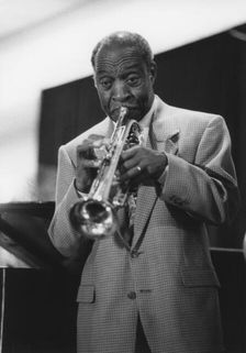 Joe Wilder, The March of Jazz, Clearwater Beach, Florida, 1997. Creator: Brian Foskett