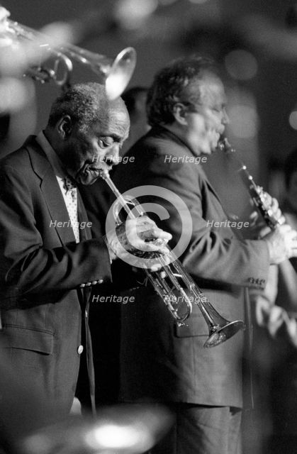 Joe Wilder and Ken Peplowski Swinging Jazz Party, Blackpool, 2005. Creator: Brian Foskett.