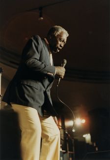 Joe Williams, North Sea Jazz Festival, The Hague, Netherlands, 1989. Creator: Brian Foskett