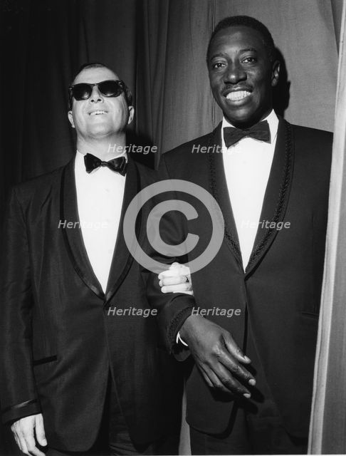 Joe Williams and George Shearing, 1962. Creator: Brian Foskett.