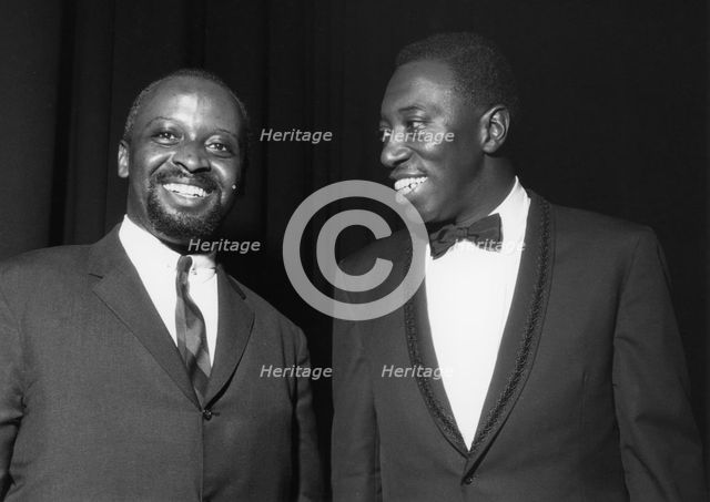 Joe Williams and Junior Mance, 1962. Creator: Brian Foskett.