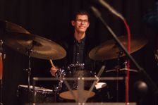 Joel Barford, Nigel Price Quartet, Verdict Jazz Club, Brighton, East Sussex, 2022. Creator: Brian O'Connor