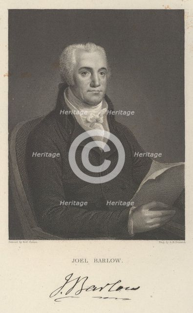 Joel Barlow, 1835. Creator: Asher Brown Durand.