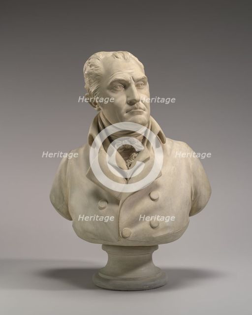 Joel Barlow, model 1803, cast by 1913. Creator: Jean-Antoine Houdon.