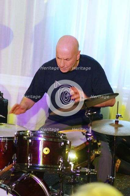 Joey Baron, Watermill Jazz Club, Dorking, Surrey, 3.12.1919. Creator: Brian O'Connor.