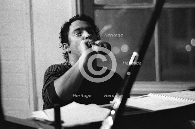 Joey Calderazzo, Tenor Clef, London, May, 1992. Artist: Brian O'Connor.