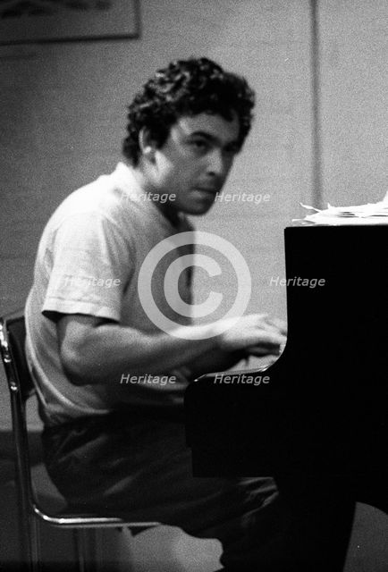 Joey Calderazzo, Tenor Clef, London, July, 1991. Artist: Brian O'Connor.