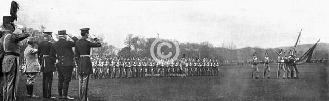 'Joffre a West-Point, le <<Saint-Cyr>> des Etats-Unis; Les eleves de l'Ecole speciale..., 1917. Creator: Unknown.