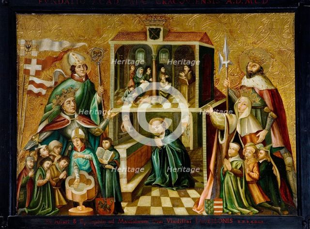 Jogaila and Jadwiga of Poland. Artist: Anonymous  
