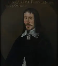 Johan Adolf Krebs, c17th century. Creator: Anon