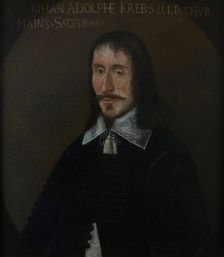 Johan Adolf Krebs, c17th century. Creator: Anon