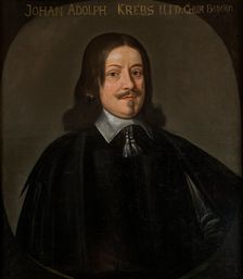 Johan Adolf Krebs, c17th century. Creator: Anon