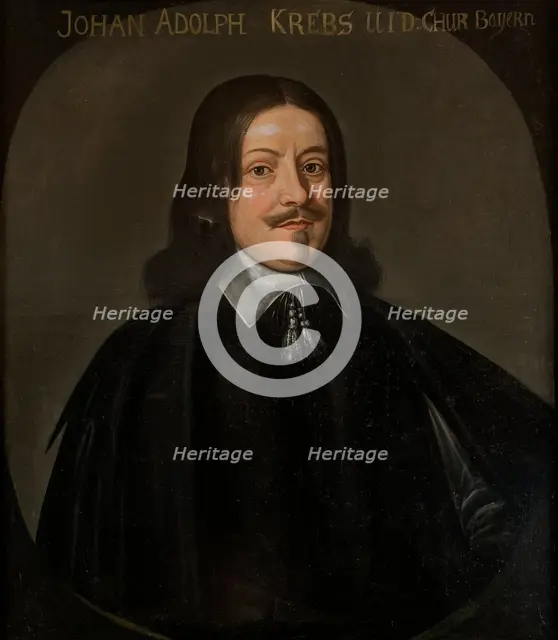 Johan Adolf Krebs, c17th century. Creator: Anon.