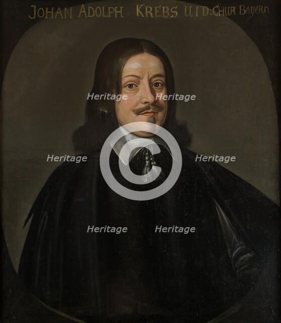 Johan Adolf Krebs, c17th century. Creator: Anon.