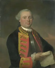 Johan Arnold Zoutman (1724-93), Vice Admiral, 1770. Creator: August Christian Hauck