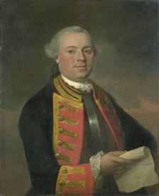 Johan Arnold Zoutman (1724-93), Vice Admiral, 1770. Creator: August Christian Hauck