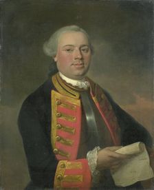 Johan Arnold Zoutman (1724-93), Vice Admiral, 1770. Creator: August Christian Hauck