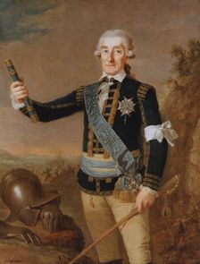 Johan August Meijerfeldt, 1725 - 1800. Count, field marshal, 1792. Creator: Per Krafft the Elder