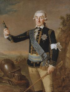 Johan August Meijerfeldt, 1725 - 1800. Count, field marshal, 1792. Creator: Per Krafft the Elder