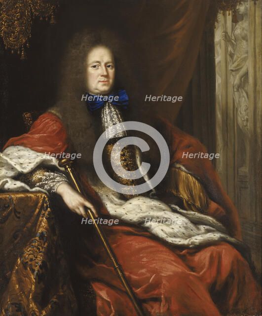 Johan Gabriel Stenbock, 1640-1705, count, councillor, 1690. Creator: David Klocker Ehrenstrahl.