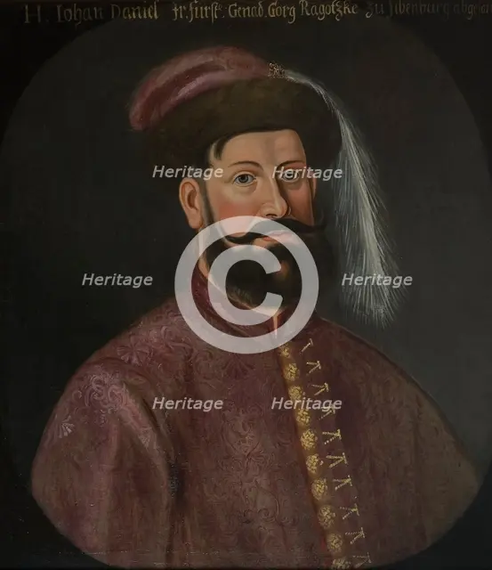 Johan Daniel Fazekas, c17th century. Creator: Anon.